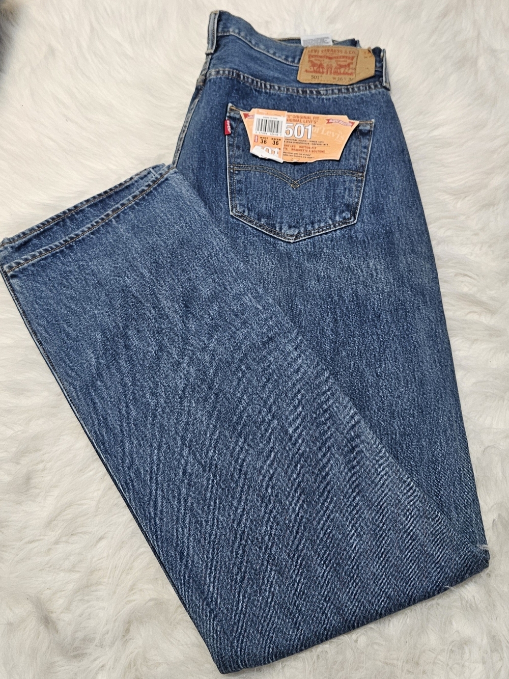 Levi's 501 Original Fit Straight Leg Men's Jeans